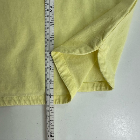 J Jill Yellow V Neck Shirt Top Women’s Large Long Sleeve Classic Casual Colorful - Picture 6 of 8